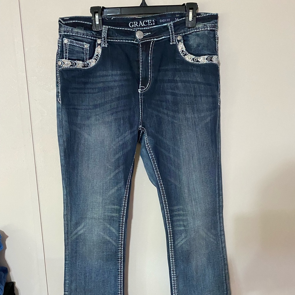 Grace in LA Easy Fit Jeans